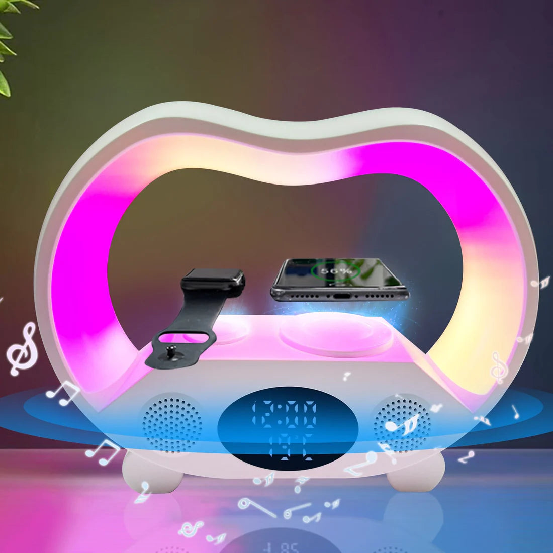 LED Table Lamp Multi-function Wireless Charger