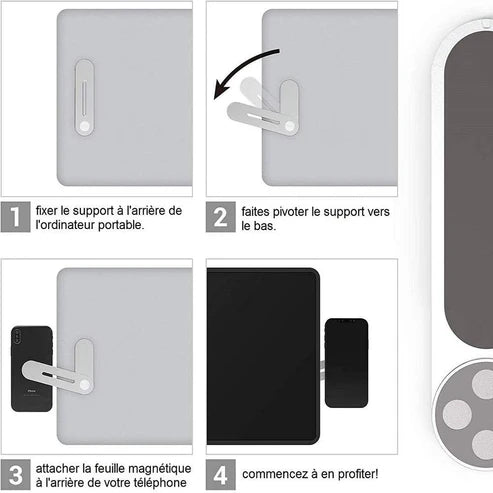 Screen Support Holder Laptop Side